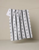 Bunny Dots Stripe Tea Towel - Buenz Gifts