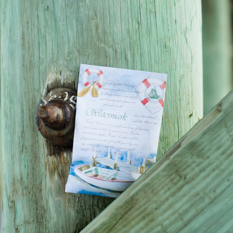 Fresh Scents | Watermark Sachets | Coastal, Nautical Scent