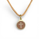 Tap To Pray® Survivor Series Necklace: Silver + Cross - Buenz Gifts