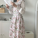 Apros - Floral Ruffle Apron - Sweet & Stylish: Pink - Buenz Gifts