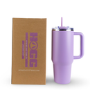40oz POWDER COATED BIG SWIG TUMBLER: Lavender Drift - Buenz Gifts