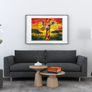 No. 10 - Sunset Giraffe