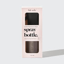 Recycled Plastic Continuous Spray Bottle - Black - Buenz Gifts