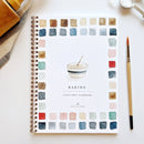 Baking watercolor workbook - Buenz Gifts