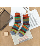 Rufia - Thick Mid-calf Socks for Winter: Green - Buenz Gifts