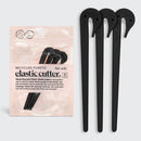 Eco-Friendly Elastic Cutters 3pc Set - Black - Buenz Gifts