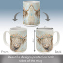 "Highland Beauty" 15 oz. Decorative Ceramic Mug