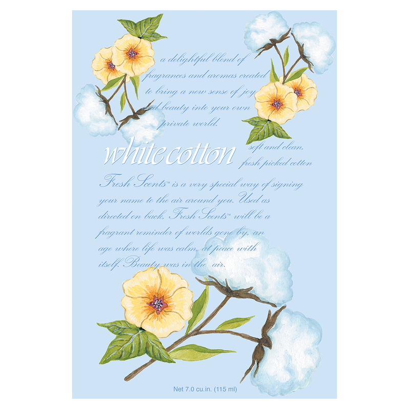 Fresh Scents | White Cotton Sachets | Clean, Laundry Scent