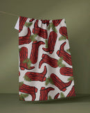 Rodeo Red Tea Towel