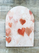 Vintage Hearts Arch | Valentine's Day 2025: 7x10"