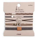 "Roam" Earthy Buffalo Hair Tie Bracelets: Small