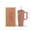 40oz POWDER COATED BIG SWIG TUMBLER: Morning Blush - Buenz Gifts