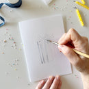 Celebrate paintable notecards