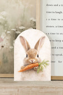 Bunny Eating Carrot, Arch | Easter 2026: Small - Buenz Gifts