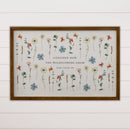 Framed Print - Consider How the Wildflowers Grow (PC) - Buenz Gifts