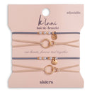 "Sisters" Sharable Hair Tie Bracelets