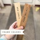 You Will Never Have This Day | Mother's Day Gifts: White / Dark Walnut / 13x13" - Buenz Gifts