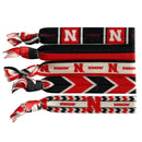 NCAA Nebraska Cornhuskers Knotted Hair Tie - Buenz Gifts