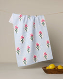 Spatial Bloom Tea Towel - Buenz Gifts