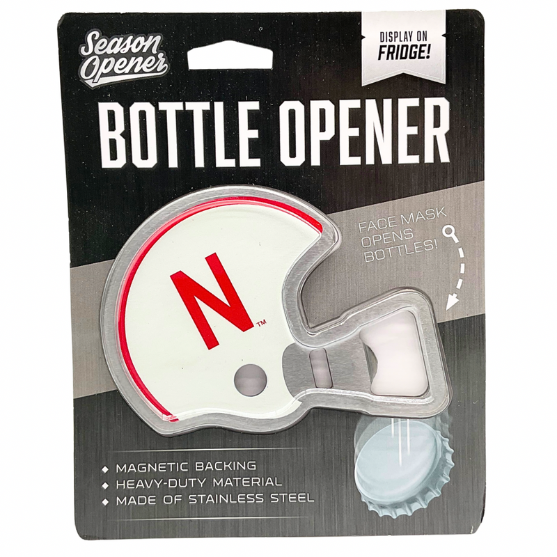 Husker Helmet Bottle Opener