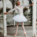 "Relevé" Pink Floral with Ballet Slipper Hair Tie Bracelets: Small - Buenz Gifts