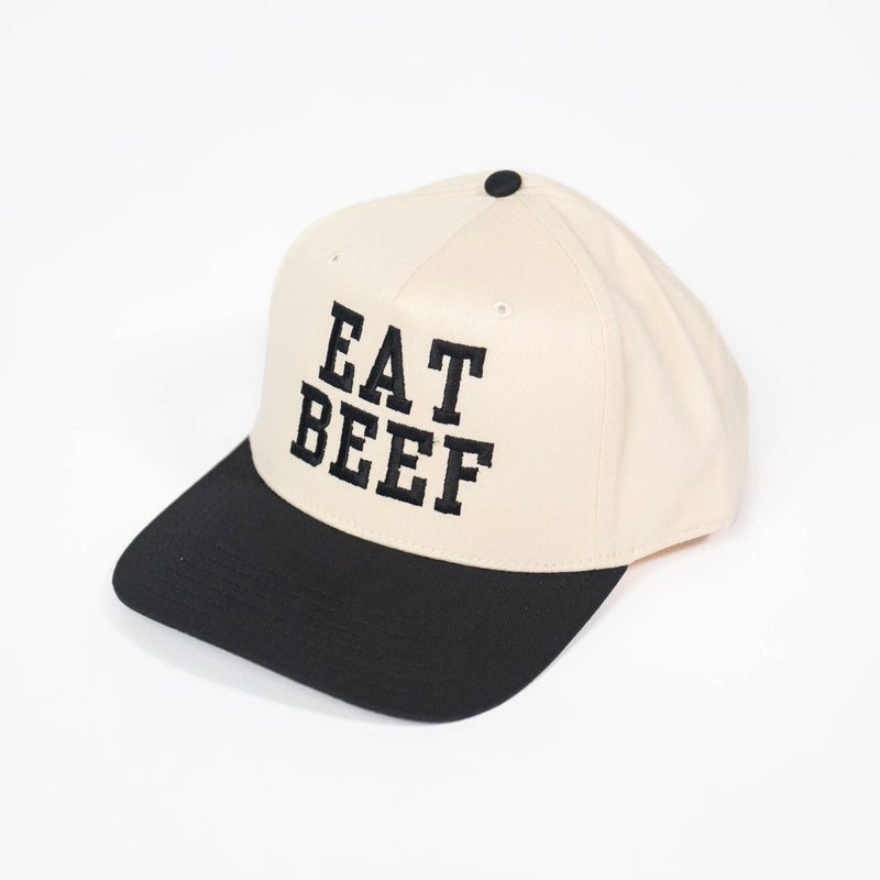 Western Eat Beef Embroidered Trucker Hat