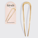 Metal French Hair Pin - Gold - Buenz Gifts