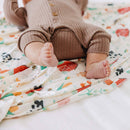 Knit Swaddle Blanket - Farmstead