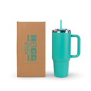 40oz POWDER COATED BIG SWIG TUMBLER: Pamplona Pink - Buenz Gifts