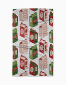 Christmas Eggnog Tea Towel