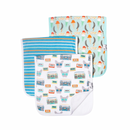 Copper Pearl Premium Burp Cloths 3 Pack