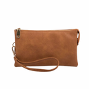 Riley 3 Compartment Purse With Zipper Closure