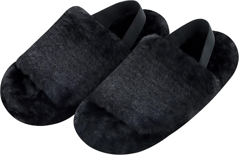 Snoozies Banded Slides Slippers