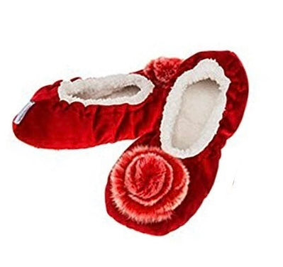 Velvet Ballerina Snoozie Slippers