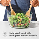 Oxo Beechwood Salad Servers 2pc Set