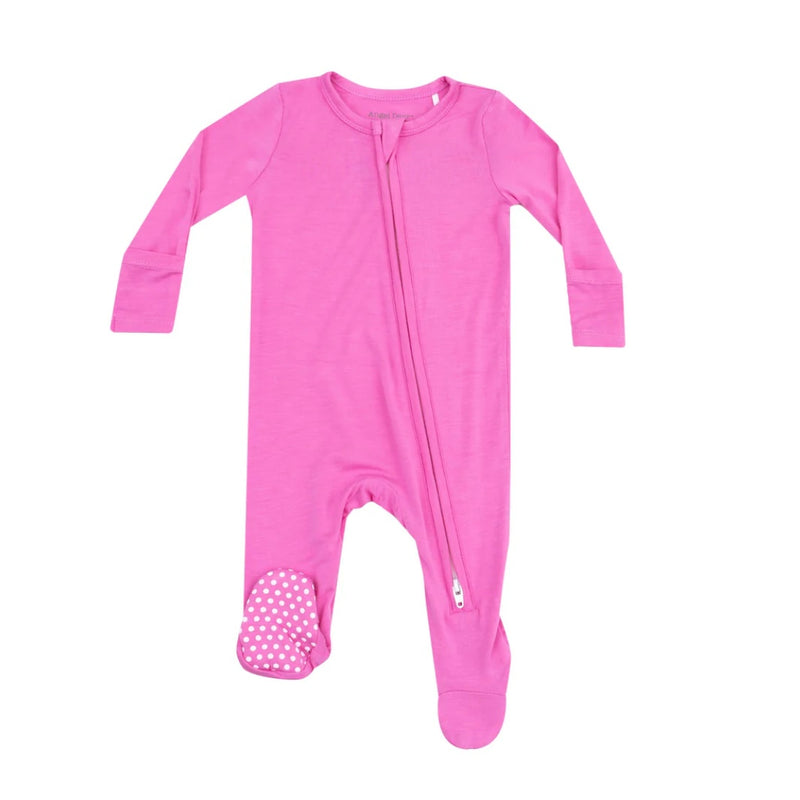 Angel Dear Solid Footies with 2-Way Zipper