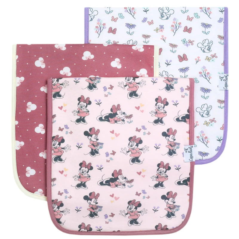 Copper Pearl Premium Burp Cloths 3 Pack