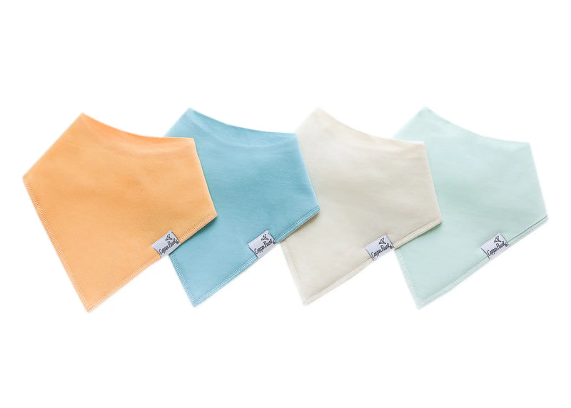 Copper Pearl Bandana Bib Sets 4 Pack