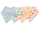Copper Pearl Bandana Bib Sets 4 Pack