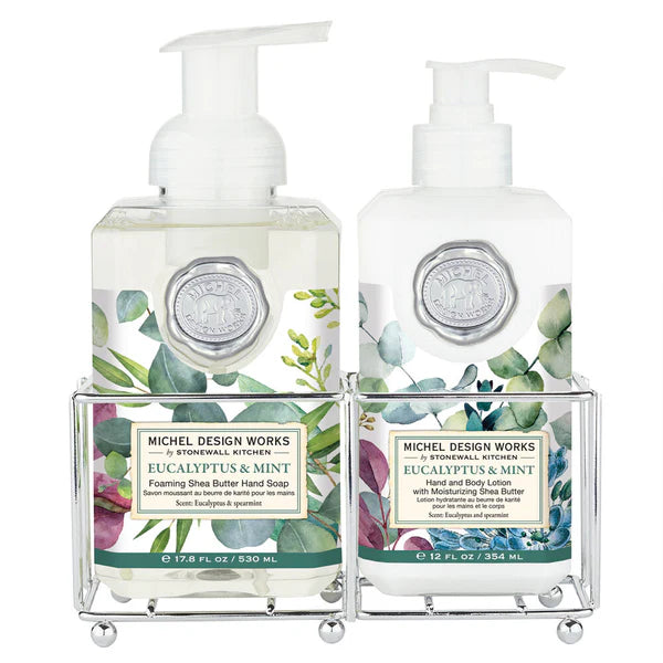 Michel Design Works Hand Care Caddy - Eucalyptus and Mint
