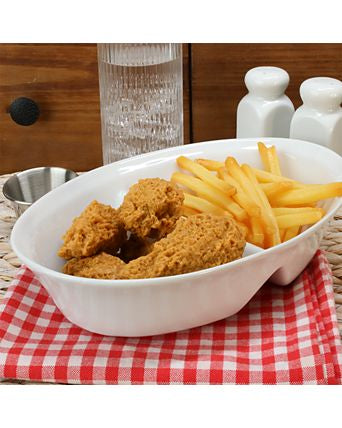 Divided Oval Serving Dish - Wesely