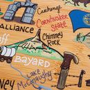 Nebraska Shaped Cutting/Charcuterie Board