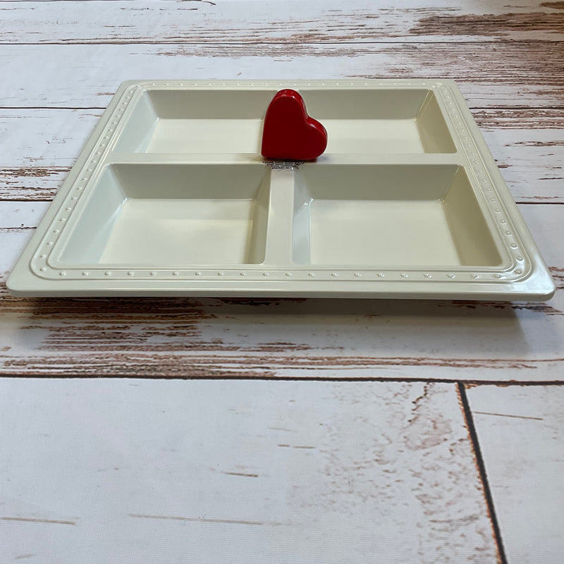 Melamine SQ Sectioned Server - Buenz Gifts