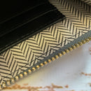 Liv Bangle Wristlet Plaid Grey Wallet - Buenz Gifts