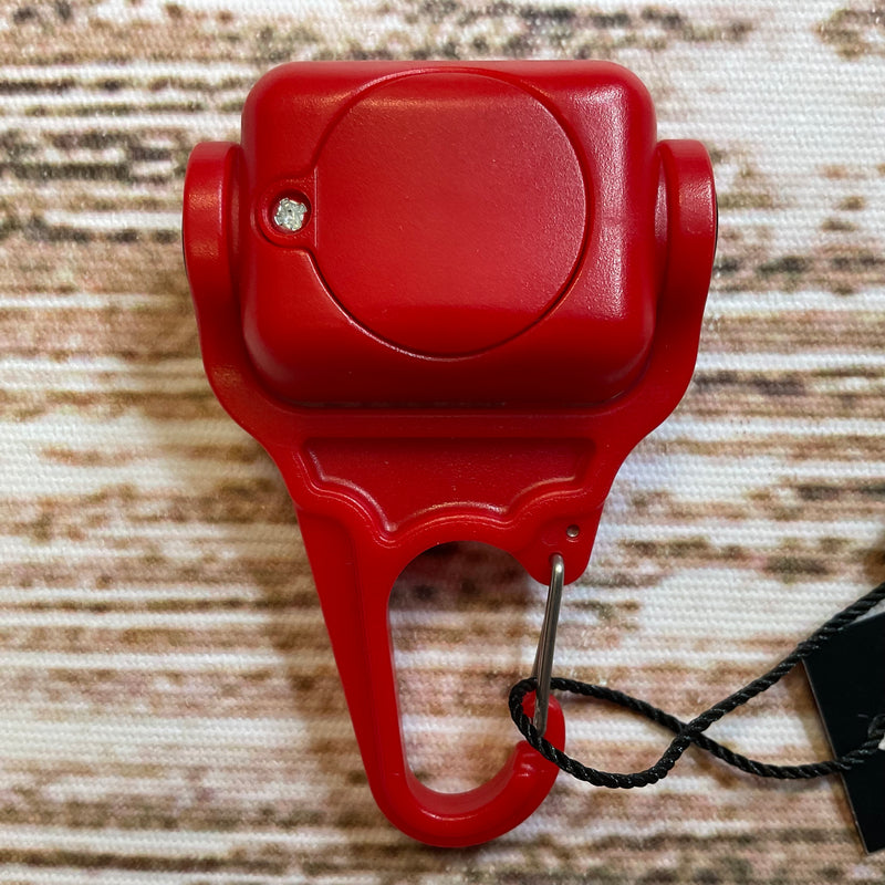 Red Flashlight Clip Keychain - Buenz Gifts