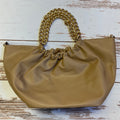 Stassi Large Soft Tote With Gold Chain Handle