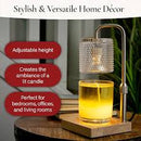 Hobnail Candle Warmer Lamp Crandall-Siwa