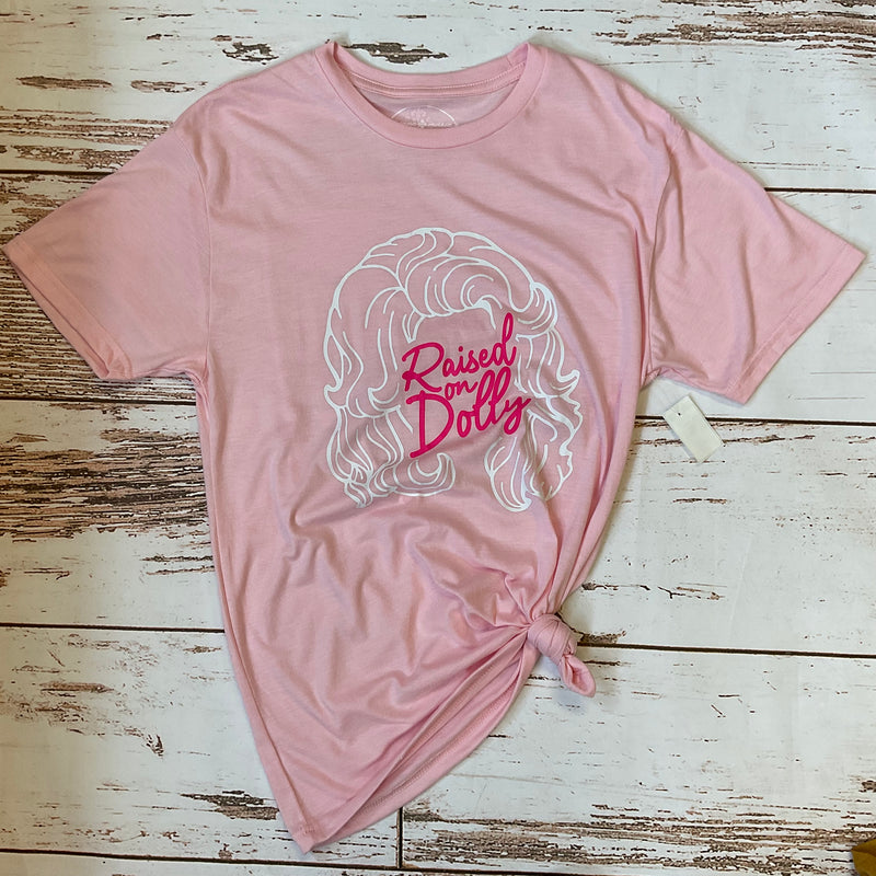 Raised On Dolly Pink T-Shirt