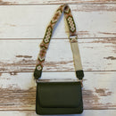 Noah Flapover Crossbody Purse With Guitar Strap - Buenz Gifts