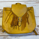 Jewel Bucket Backpacks With Fringe & Tassel Closure - Buenz Gifts
